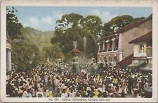 Postcard No 128 Esala Perahera Kandy Ceylon  picture