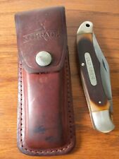 Vintage SCHRADE OLD TIMER 1250T SINGLE BLADE FOLDING LOCKING POCKET KNIFE picture