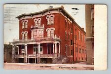 Kalamazoo MI-Michigan, Elk Temple, c1910 Vintage Souvenir Postcard picture