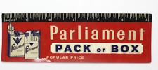 Parliament cigarettes vintage six inch ruler. Advertising. picture