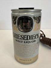 Vintage 1970s Griesedieck Portable Can Lamp/Light Underwriters Laboratories picture