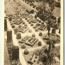 c1910s Williamsburg VA Garden of Governor's Palace BEST LANDSCAPING EVER PC A243 picture