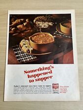 Campbells Vegetable Soup Condensed 1966 Vintage Print Ad Life Magazine picture