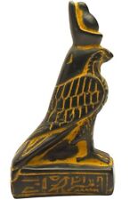 Egyptian God Horus Falcon Statue - Ancient Egypt Collectible - Made in Egypt picture