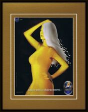 2007 St Pauli Girl Drop Dead Refreshing Framed 11x14 ORIGINAL Advertisement picture