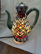 tiffany style teapot lamp picture