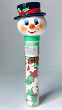 Vintage 2003 Hilco FROSTY THE SNOWMAN Bubble Gum 8” Candy Container CHRISTMAS picture