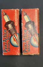 NOS Vintage BOSCH Spark Plug PYI'O ACTION DM35/1 Robert Bosch A-G  **Lot Of 2** picture