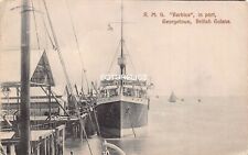 British Guiana - R M S Berbice in Port Georgetown - Posted - Steamer - Guyana picture