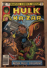 1981 Marvel Team-Up Comic #104 Hulk Kazar Modok Dinosaurs Mid-Grade picture