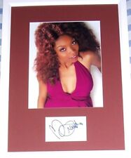 Brandy Norwood signed autographed auto autograph custom framed w/ 8x10 photo JSA picture