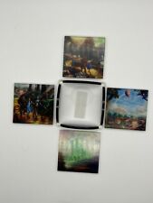 Thomas Kinkade Wizard Of Oz Glass Coasters Set Of 4 picture
