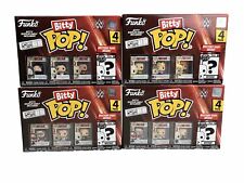 NEW Complete Set of 4 Boxes Funko Bitty POP WWE 12 Standard 4 Mystery Figures picture