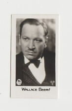 Wallace Beery 1933 Bridgewater Film Stars Small Trading Card - Series 2 #69 picture
