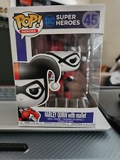 Funko Pop DC Super Heroes Harley Quin With Mallet #45 picture