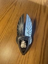 Vintage 1935 Plymouth Wings Ship Hood Grill Ornament Chrome Emblem OEM #634492 picture