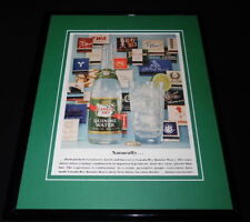 1958 Canada Dry Quinine Water Framed 11x14 ORIGINAL Vintage Advertisement  picture