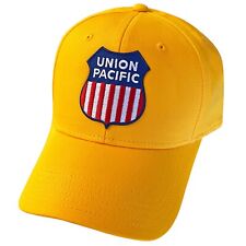 Authentic Armour Yellow UNION PACIFIC RR CREW CAP Brand New, Unworn, Collectible picture