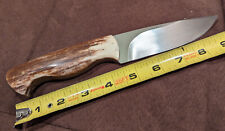 Lieben van der Sandt Custom Knife Hunter Giraffe Bone South African Maker picture