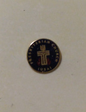 Presbyterian Church USA Small Round Tack Lapel Pin picture