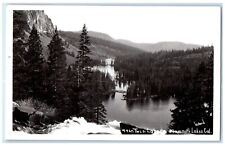 1946 View Of Twin Lakes Mammoth Lakes California CA RPPC Photo Vintage Postcard picture