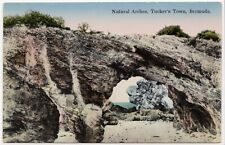 Natural Arches Tucker's Town pre-1940s Lithograph Unposted Postcard picture