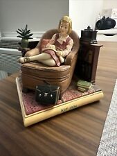 American Girl Kit Kittredge 1934 Hallmark Bookend Reading In Library Collectable picture