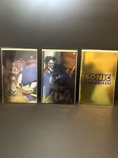 2024 C2E2 Sonic the Hedgehog #1 GAVARRETE Sign Foil Pack Limited picture