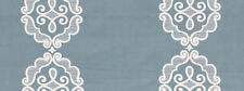 Beacon Hill Embroidery Medallion Upholstery Fabric Rue Royale Pool 1.4 yd 228258 picture
