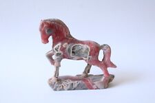 Rhodochrosite sculpture Horse 4.33x4.33x1.18 in 12.81 oz picture