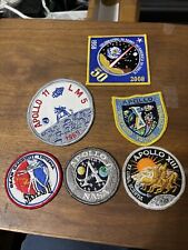 VINTAGE LOT OF 6 NASA & APOLLO PATCHES picture