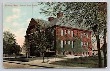 Fitchburg Massachusetts Goodrich Street School c1910 Antique Postcard picture