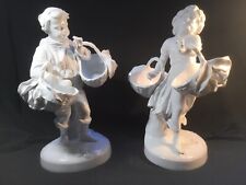 Rare Large Pair of Spode Copeland’s Porcelain Figurines from 1930s picture