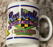 Vintage Rockville A Whole New Twist Fiesta Texas San Antonio Coffee Mug MINTY picture