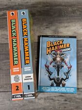 Black Hammer Library Edition #1, 2 & Visions #1 - Dark Horse Jeff Lemire Sealed picture