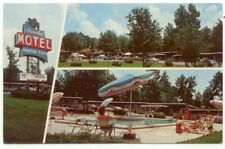 Gilbertsville KY Cloverleaf Motel U.S. 62 Vintage Postcard ~ Kentucky picture