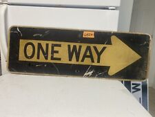 Authentic Road Street Traffic Sign One Way Right 12