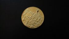 The Raft of the Medusa 24K Electroplate Gold 2.35 oz Sterling Silver Medal picture