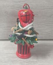 Kurt Adler Fireman Hydrant Christmas Tree Ornament Hose Helmet NPFD 4