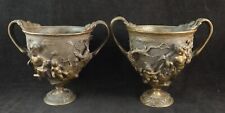 19th c. Italian Grand Tour Bronze Urns featuring Roman Mythology Scenes. 5 ½” t picture