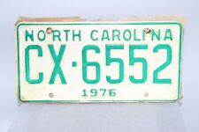 1976  Expired North Carolina License Plate Truck Tag 