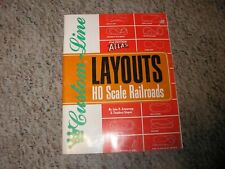 Rare Vintage Custom Line 2nd Edition ATLAS HO Scale Railroad Layouts  picture