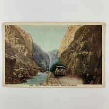 Postcard Colorado Royal Gorge CO Railroad Train Caboose 1910s Unposted Divided picture