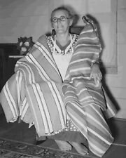 Crowley, Louisiana Cajun woman with blanket Vintage Old Photo 8.5 x 11 Reprints picture