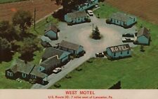  Vtg Postcard West Motel 7 Miles West Of Lancaster Pa. Pennsylvania picture