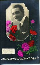 Latvia 1928 Birthday Postcard 14 picture