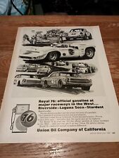 1967 Royal 76 Official Gasoline Major Raceways Magazine Ad picture