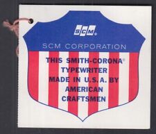 Smith-Corona SCM Galaxie II Typewriter 5-Year Guarantee Card 1966 picture