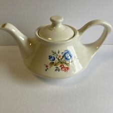 Vintage Multi Flowered Decorative Teapot picture