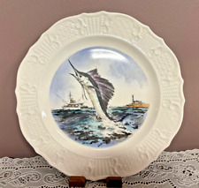 Vintage Plate by DeLano Studios - Fish Series House Seagram -Sailfish picture